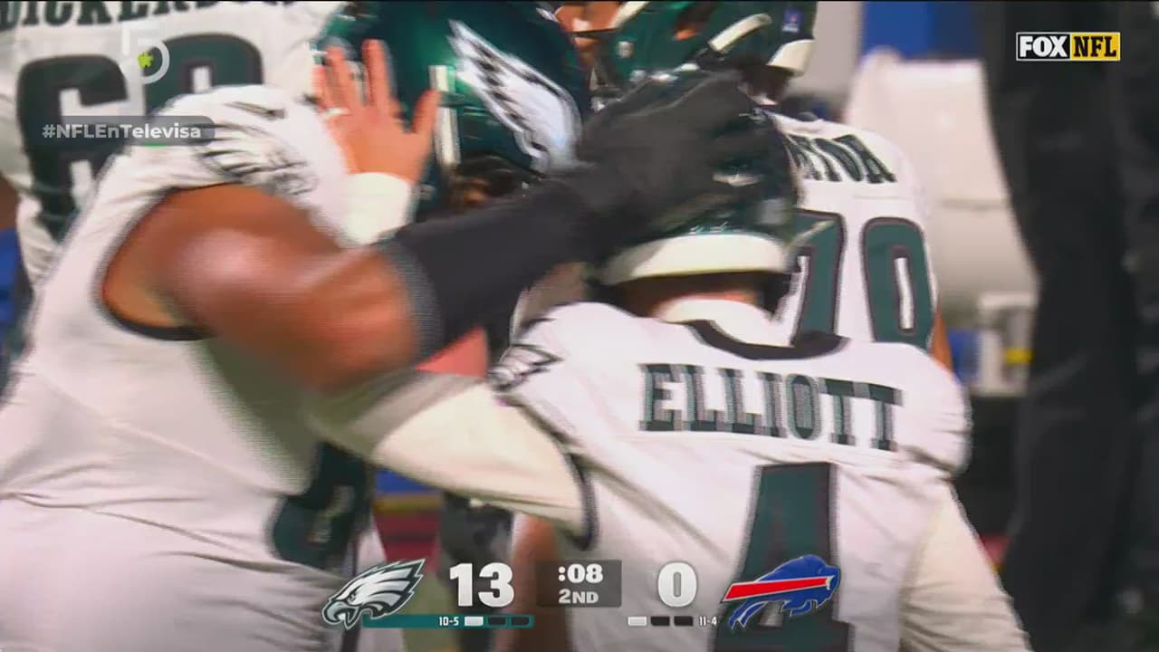 ¡Otra vez Jake Elliot! Gol de campo y dominio de Eagles vs. Bills