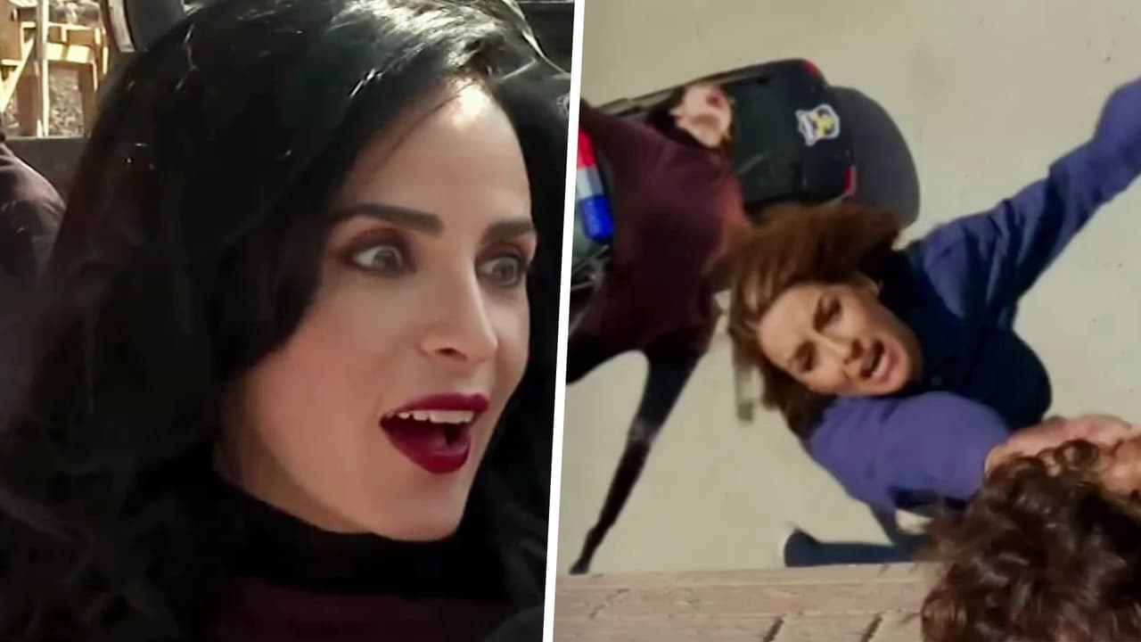 Ximena Herrera cuenta cómo se grabó su aparatosa "muerte" en el final de Mi Camino Es Amarte