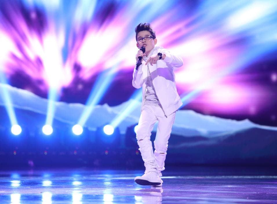 La presentación de 
<b>Angelito</b> dela canción 'Reggaetón lento' fue una de las más exitosas.