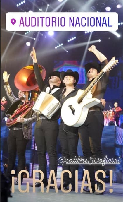 Al final, luego de su exitosas presentación, los músicos subieron varias fotos en sus redes sociales para dar las gracias a la gente que los acompañó en esta inolvidable velada.