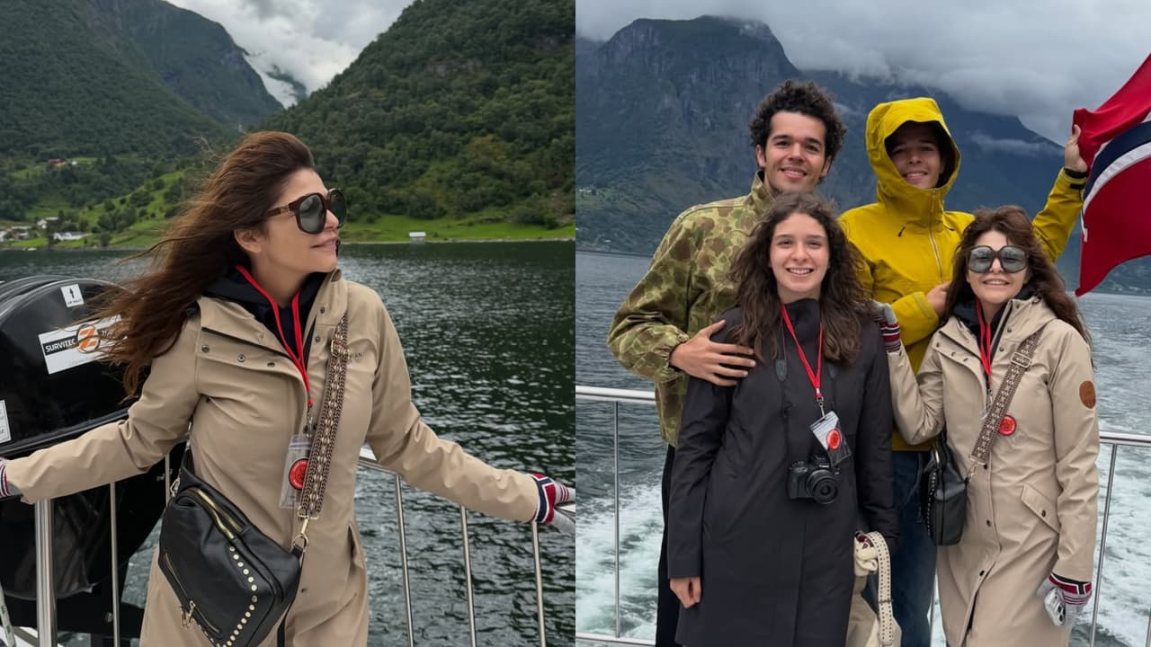 El fascinante viaje de Itatí Cantoral con sus hijos a los fiordos noruegos: descubre qué son