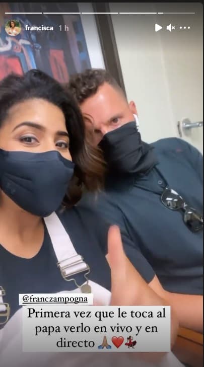 Nuestra querida Fran está gozando está etapa todo el tiempo acompañada por el amor de su vida.