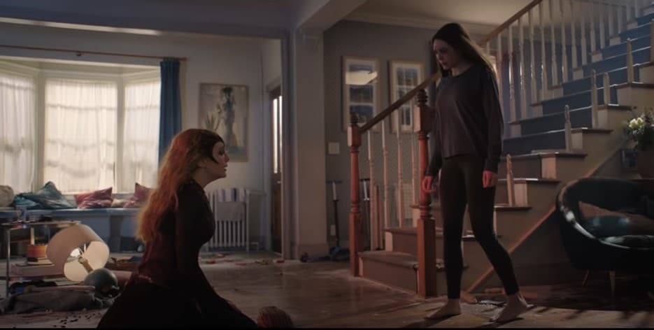 Las dos variantes de Wanda en 'Doctor Strange 2'.