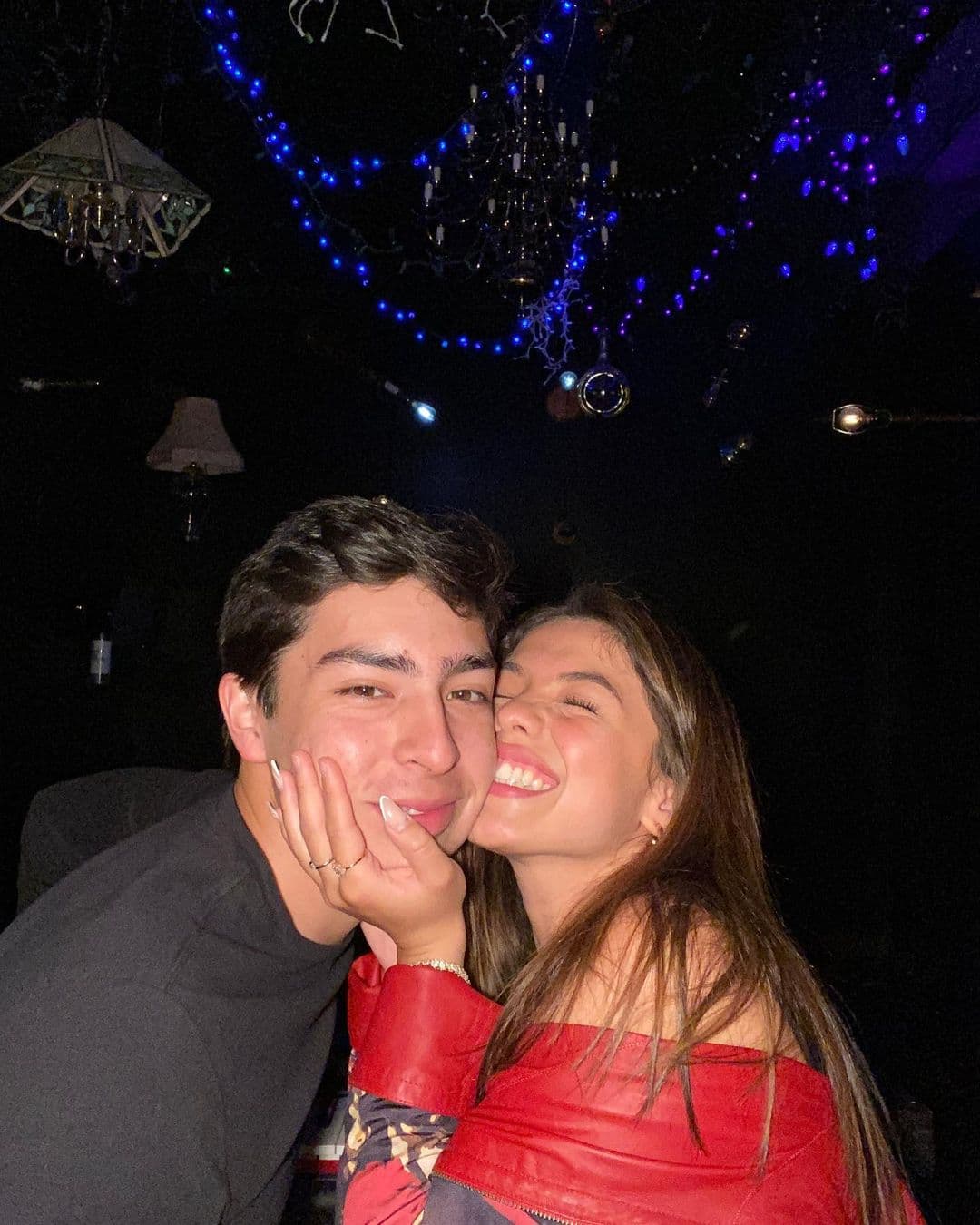 En abril pasado, Sara Ángel llamó la atención en sus redes cuando posteó por primera vez fotos con su novio.