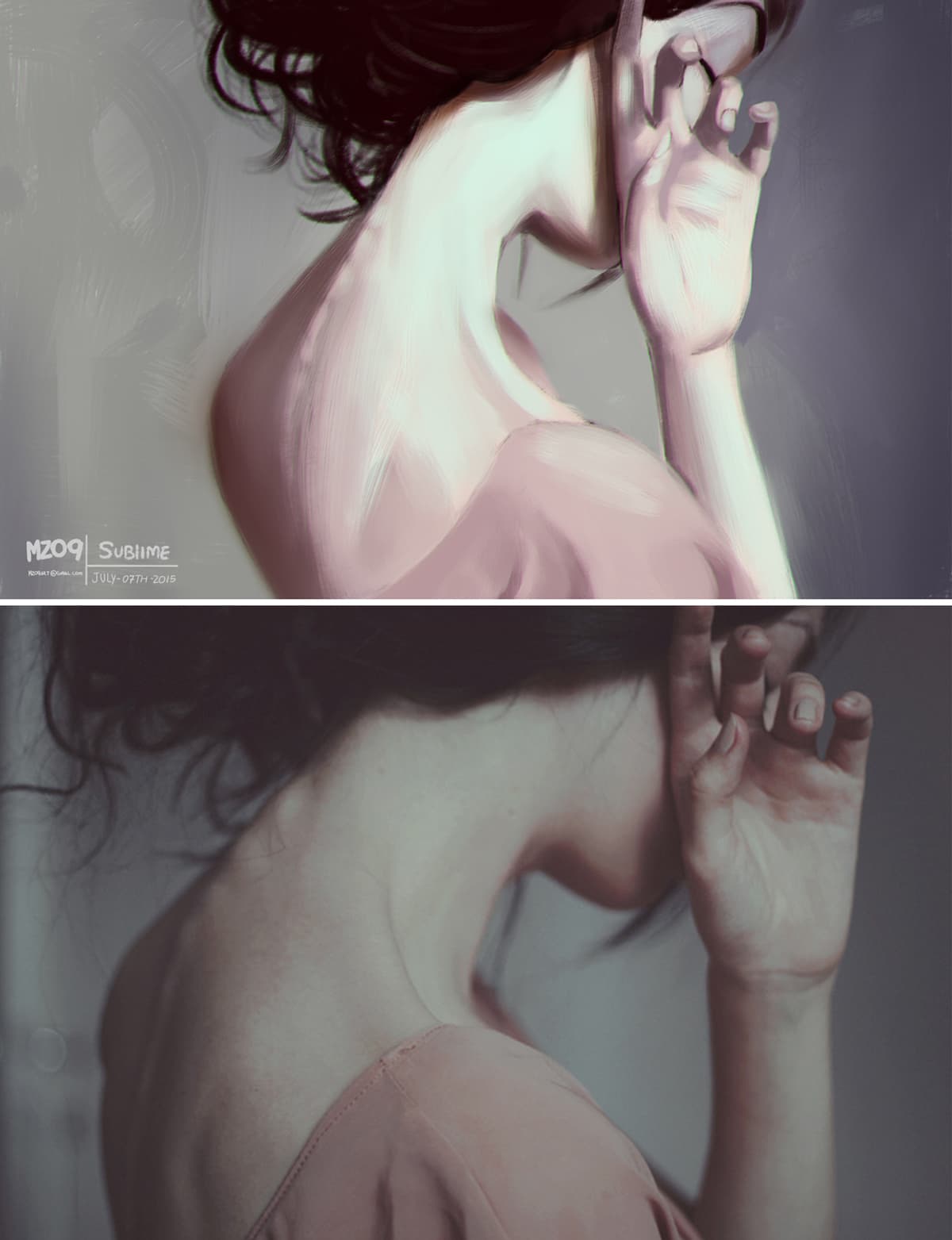 A través de la digitalización e impresionantes retoques, él convierte en fantasía la realidad.