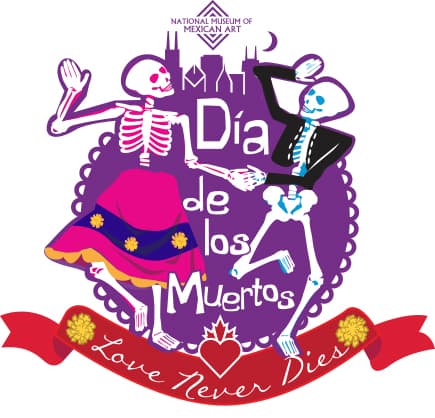 Este viernes se celebra el baile del Día de los Muertos "El amor nunca muere" en el Museo Nacional de Arte Mexicano en Pilsen. La cita es a las 7 pm en el 1852 W. 19th street. Boletos $125 a $150 dólares.