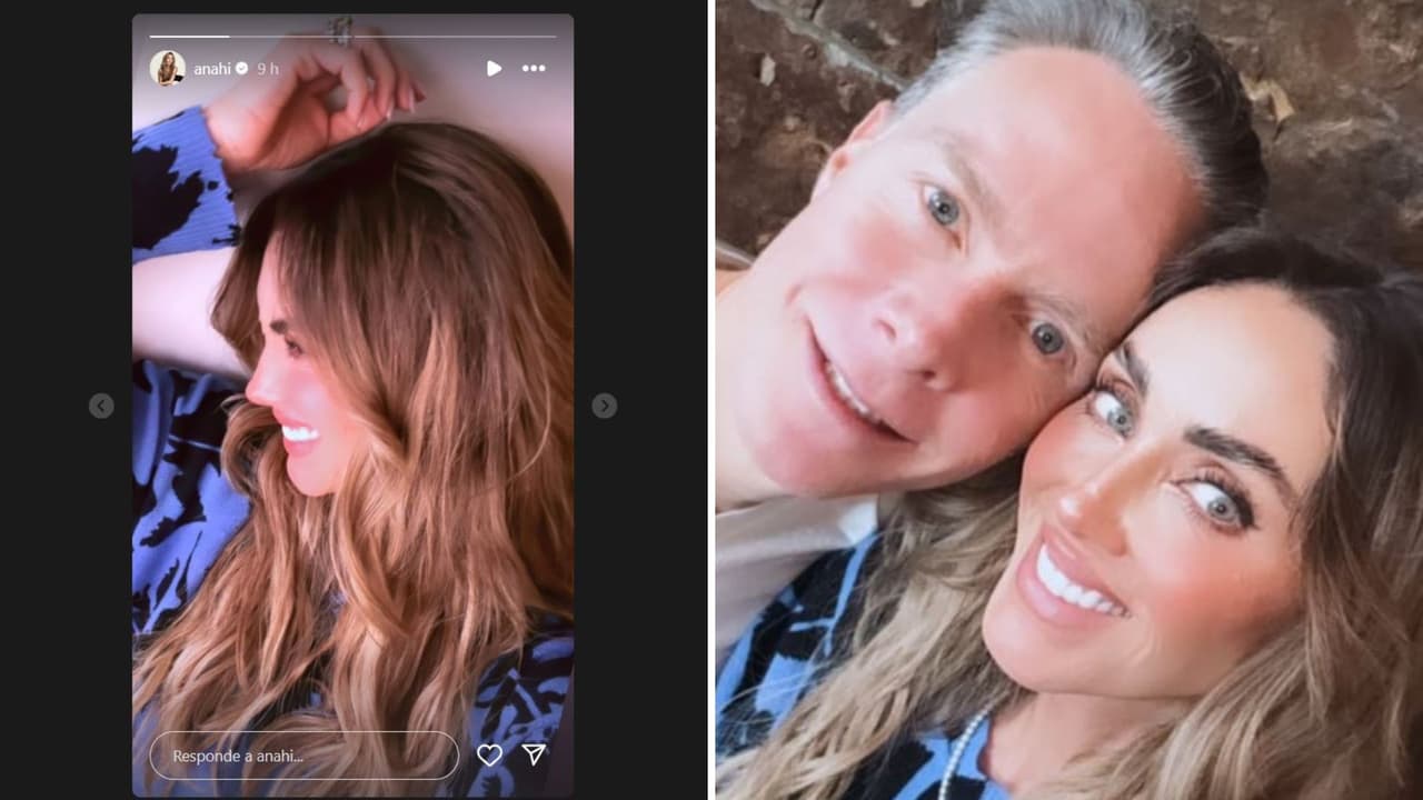 La actriz se dejó ver junto a su esposo mienstras Maite Perroni celebraba el bautizo de su hija junto a los RBD.