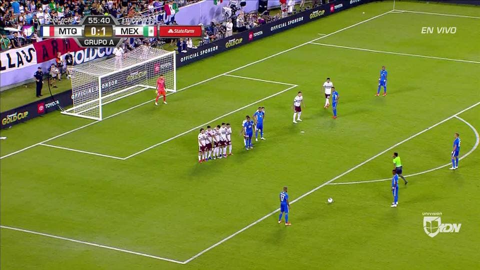 ¡GOOOL! Kévin Parsemain anota para Martinique