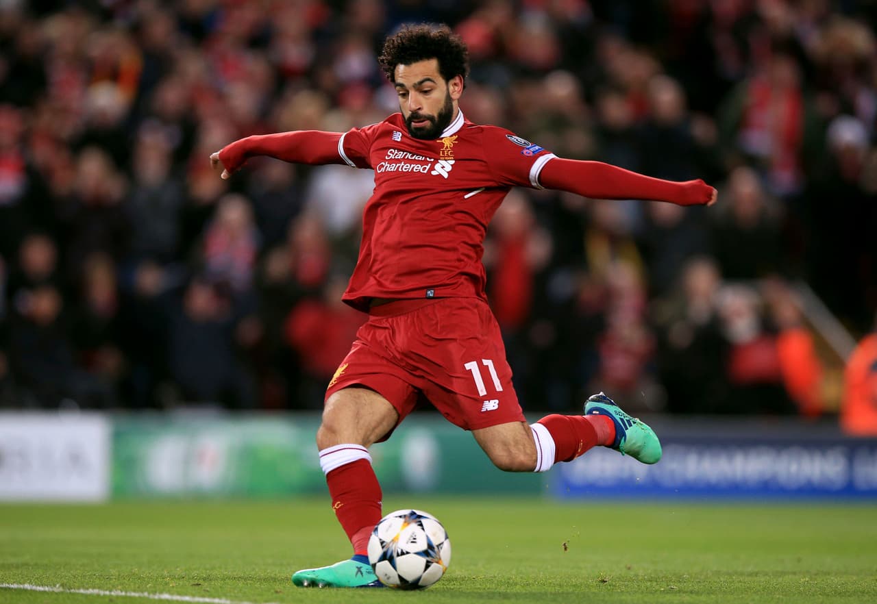 Mohamed Salah se catapultó como la gran figura del partido para Liverpool.