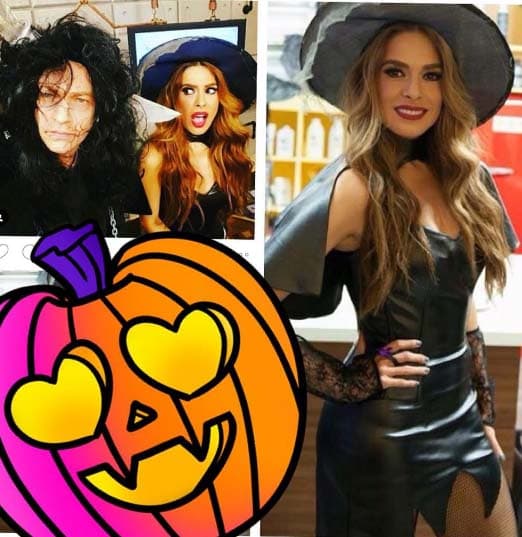 Galilea Montijo es la brujita más guapa de todas. Ella decidió darle un toque sexy al disfraz que más caracteriza esta fecha.