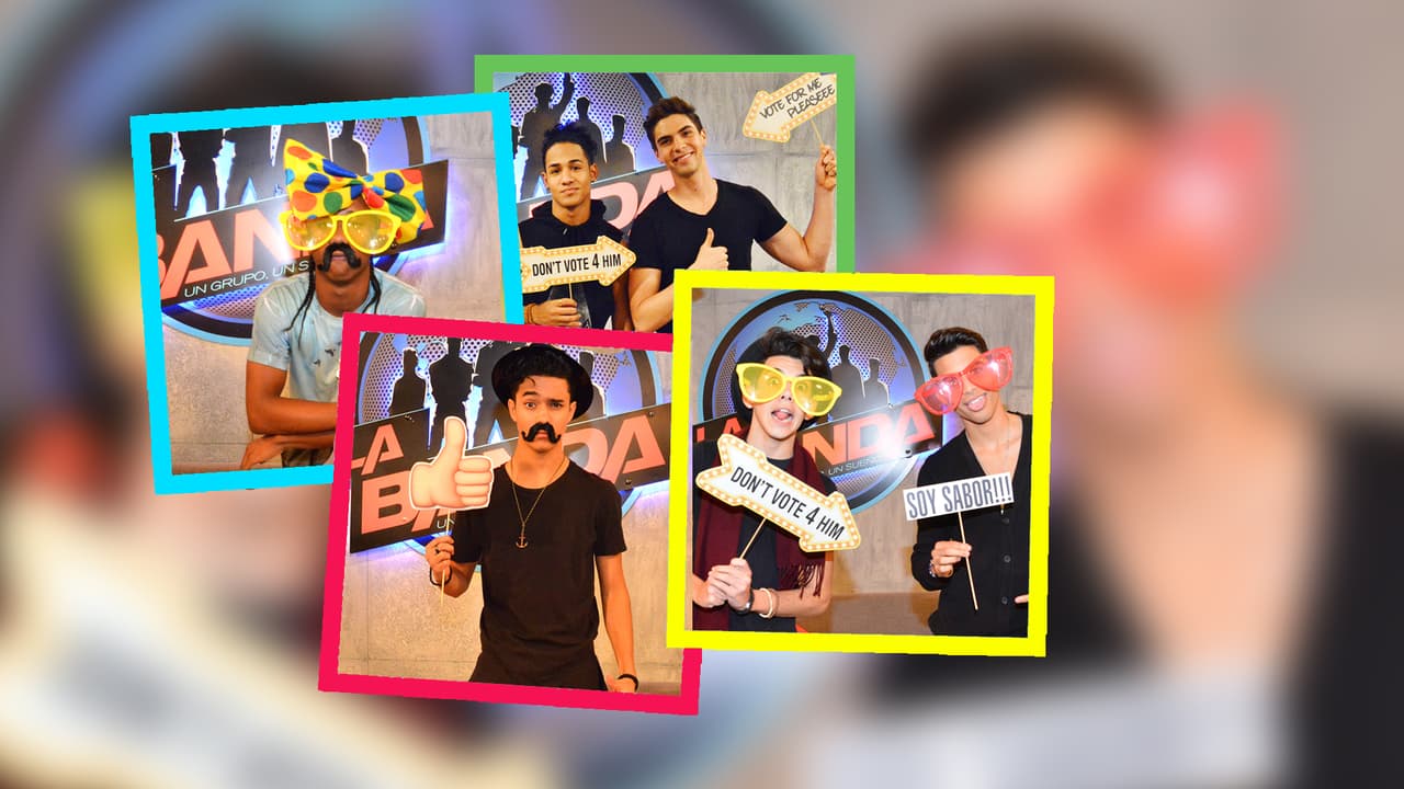 No todo puede ser ensayo, estudio y mucha concentración. Los chicos se tomaron un break del día y día and they played around.