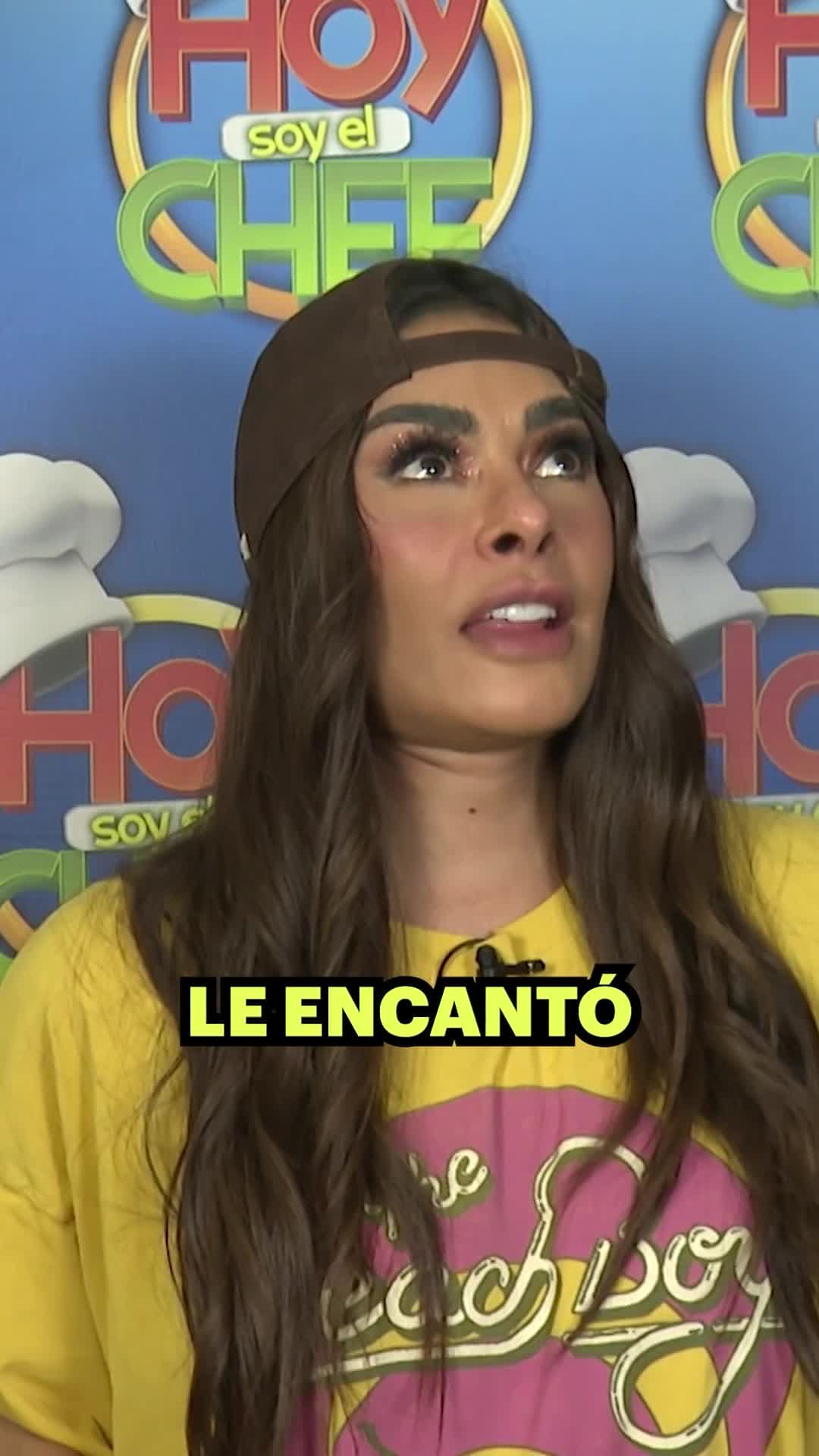 Mateo, hijo de Galilea Montijo estuvo presente en el ensayo de Hoy soy el Chef