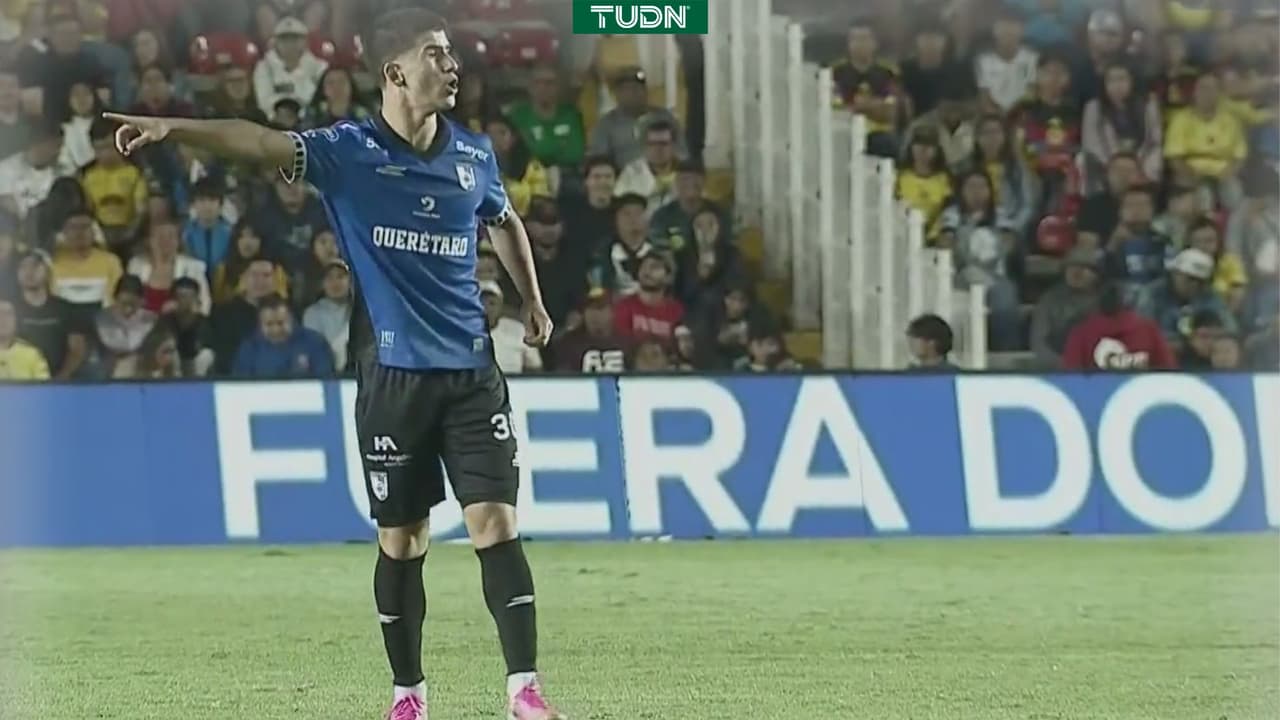 La nueva joya del futbol mexicano debutó en el Querétaro vs. América