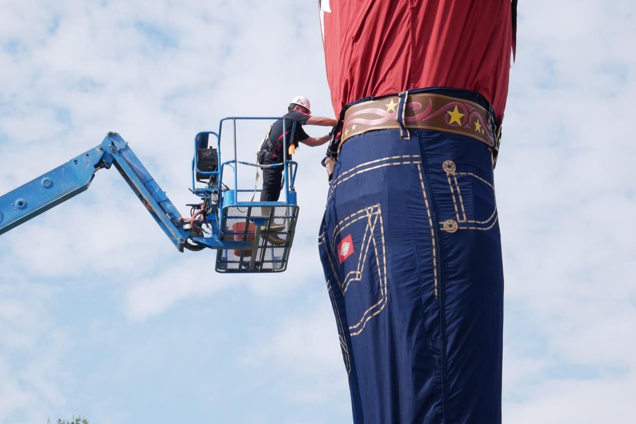 En un año de eventos históricos los asistentes a la Feria tendrán la oportunidad de tomarse una foto única con Big Tex.
<br>