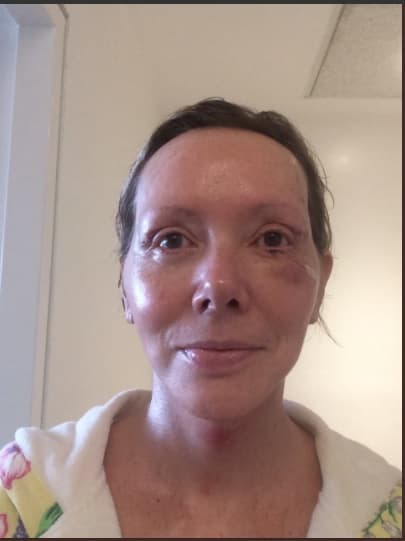 Ella misma compartió las fotografías en su cuenta de Twitter y se dijo feliz del resultado.