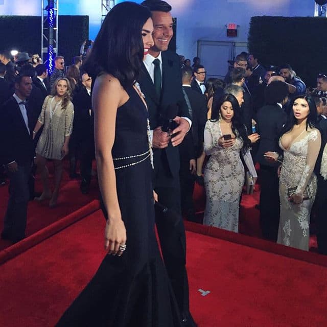 ¡Llegó Ricky Martin! Esto se pone cada vez más bueno.