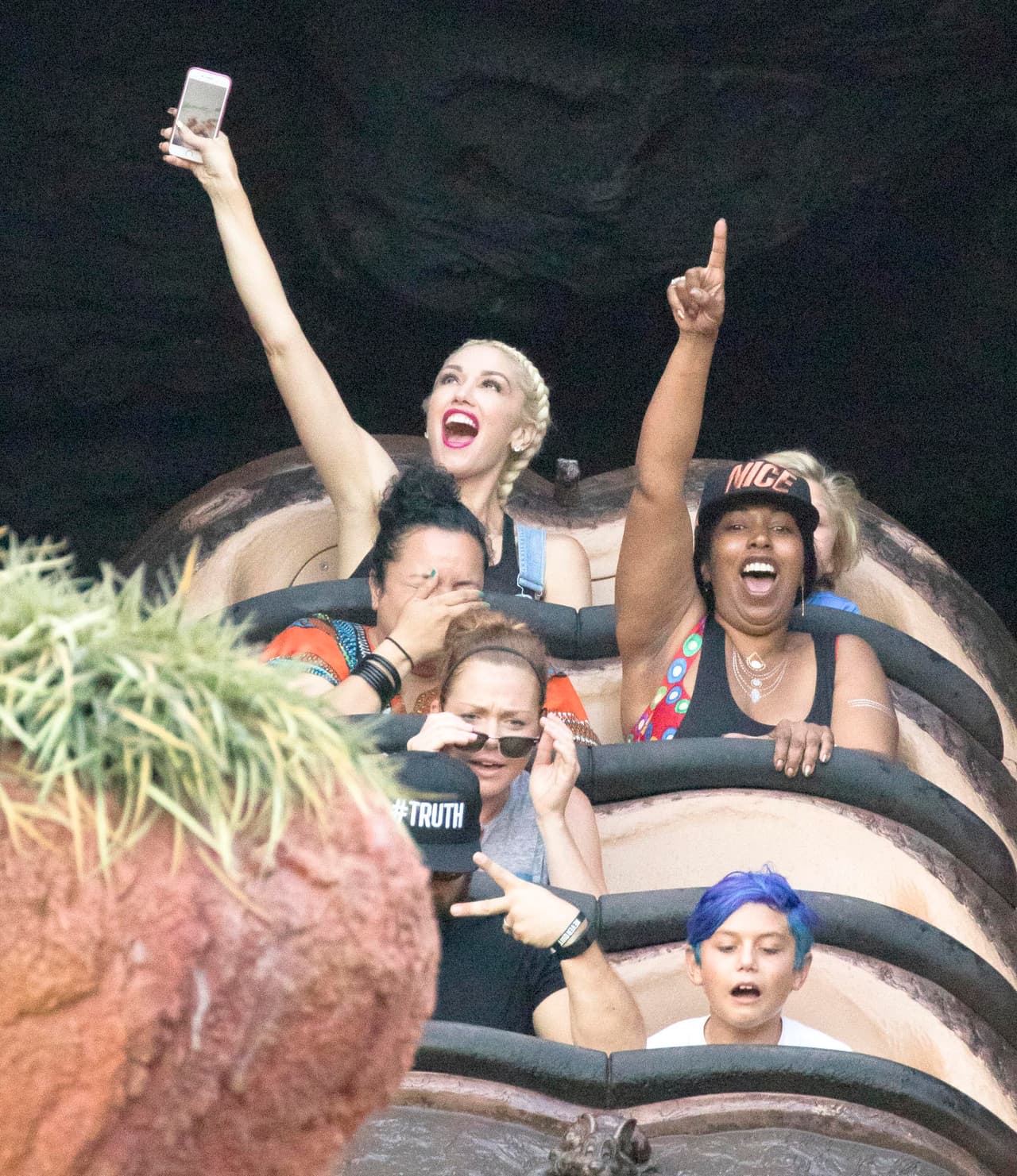 La diva no se quedó con las ganas...