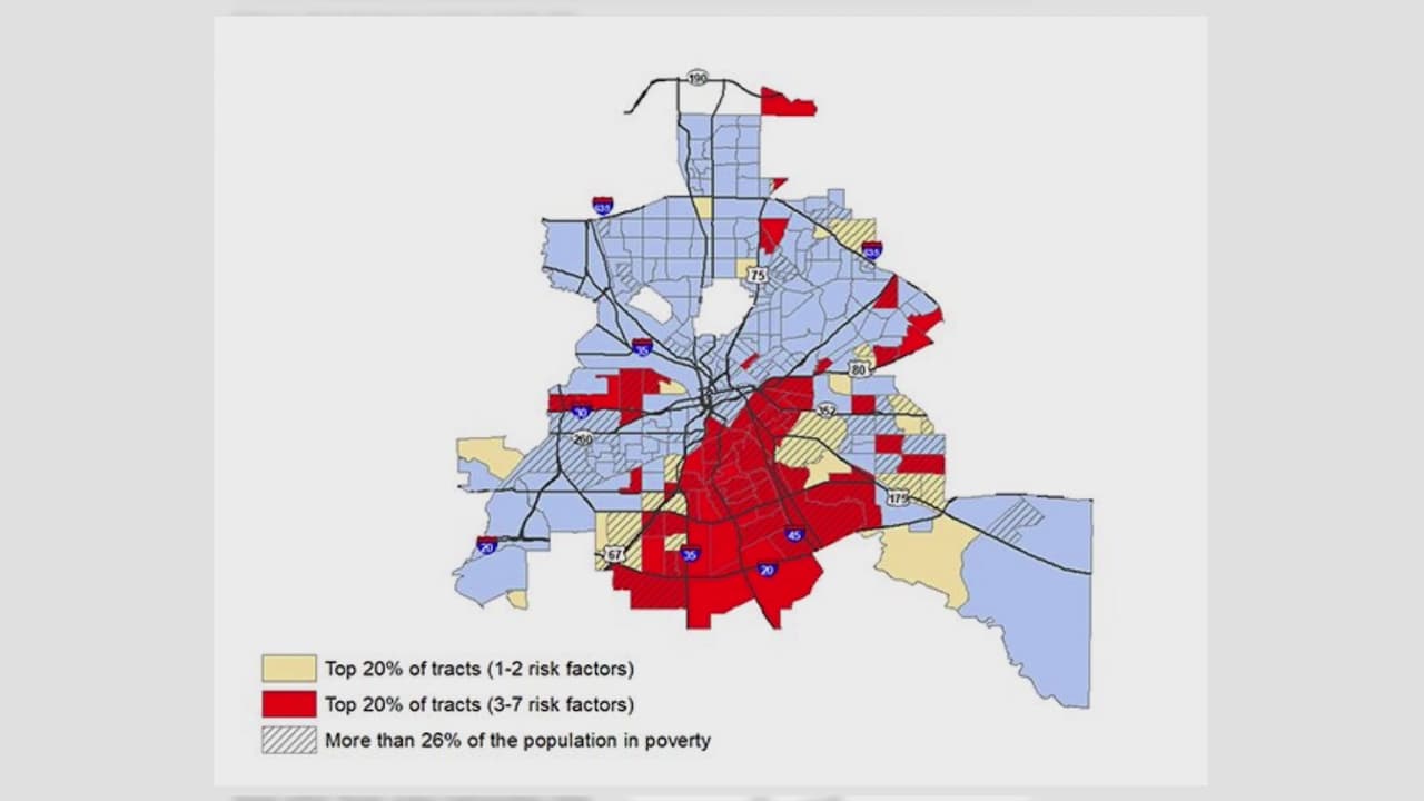 Mapa muestra vecindarios en Austin que están en más riesgo de complicaciones por coronavirus