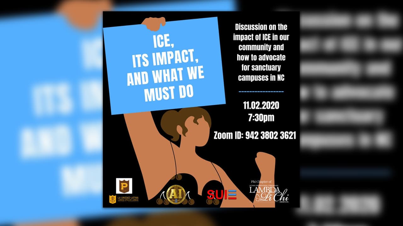 “ICE, su impacto y qué debemos hacer”, el evento organizado por estudiantes hispanos de UNC-Chapel Hill