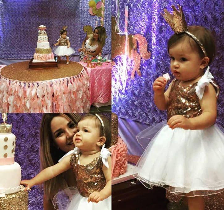 La hermosa Kamilia Thompson Colón nació el 27 de agosto de 2015 y su primer cumpleaños fue celebrado por todo lo alto.