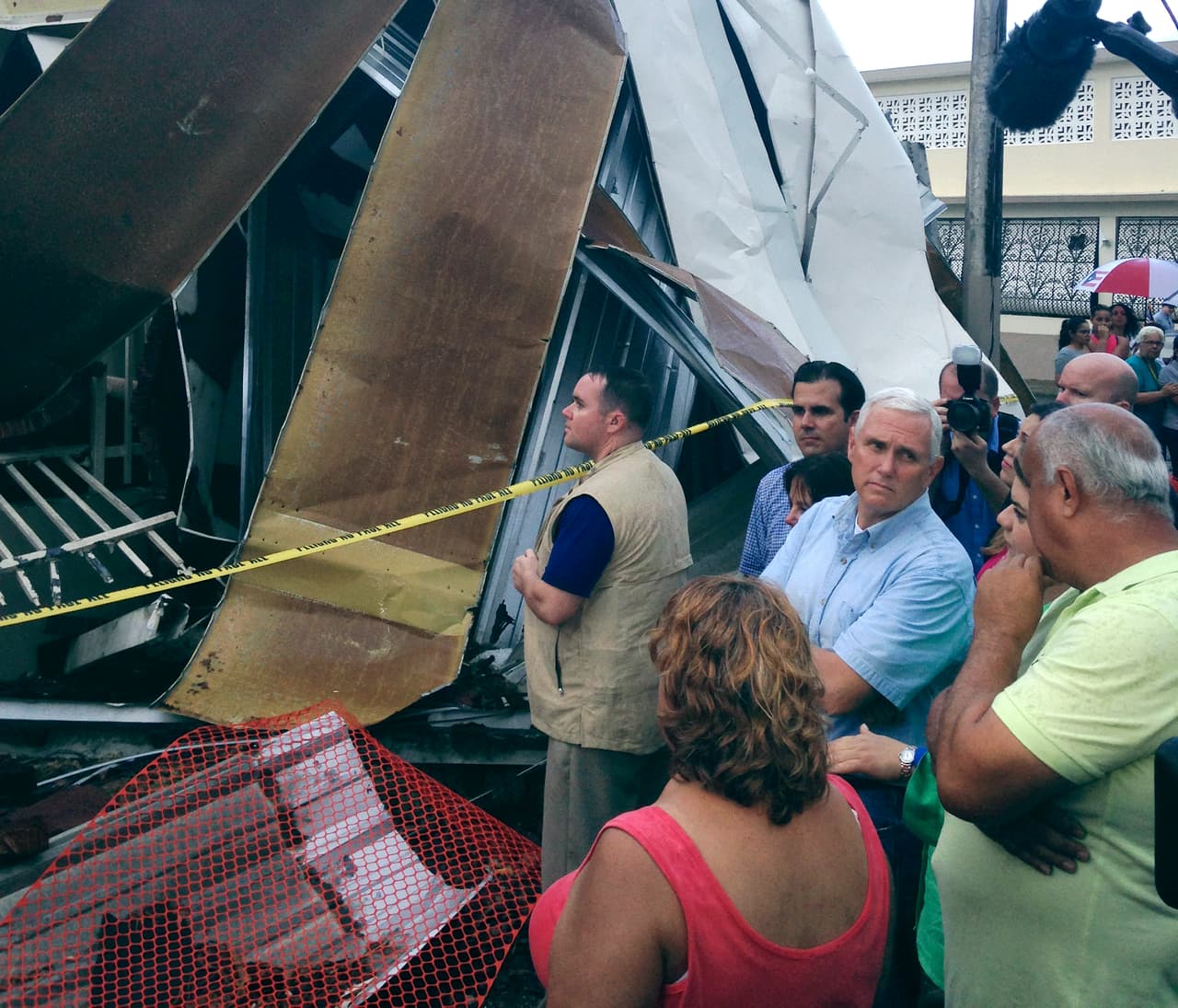 "El coquí volverá a cantar": Mike Pence asegura que respaldarán la reconstrucción de Puerto Rico