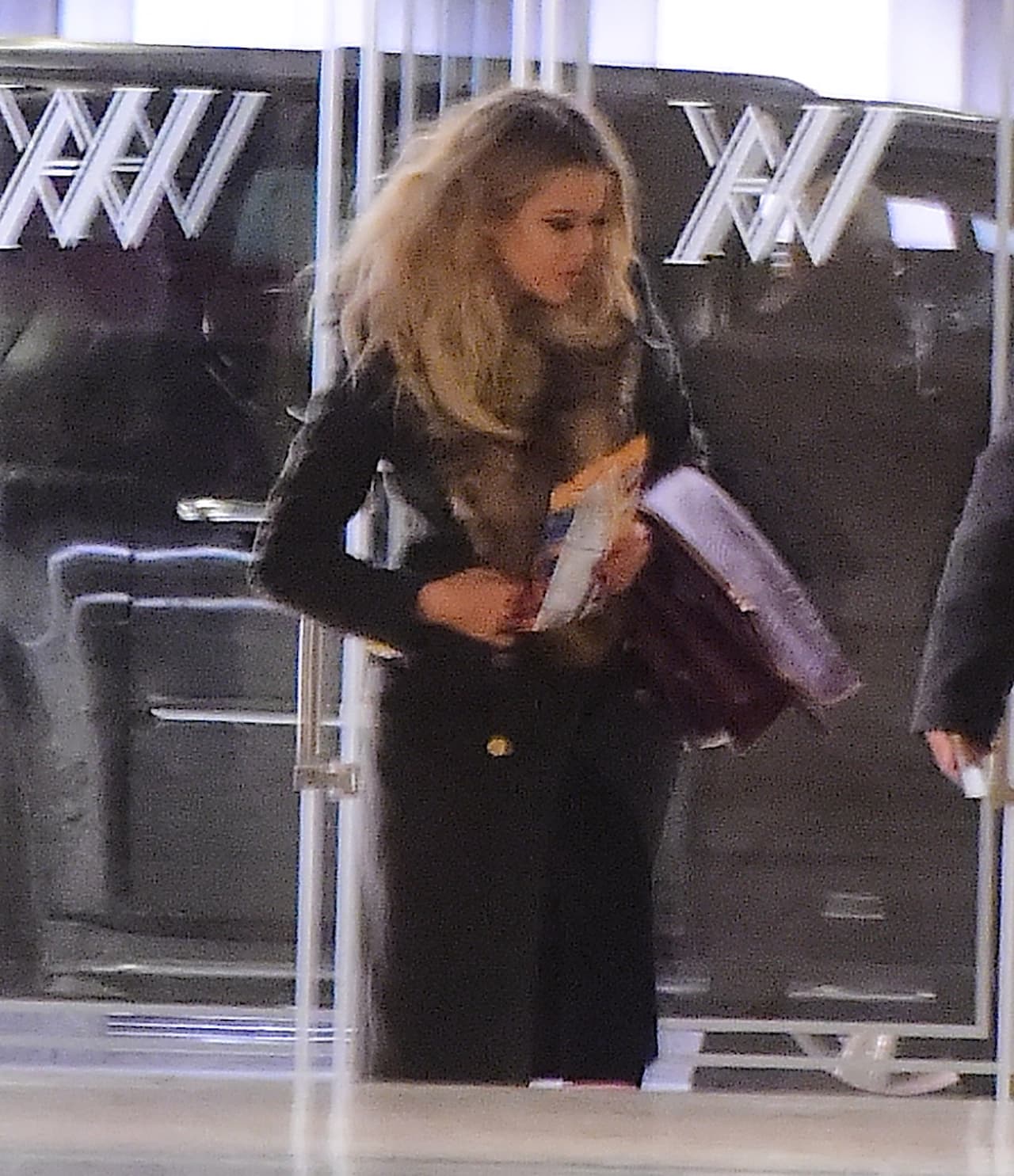 Así vimos a Khloé tras las fiestas en NY.