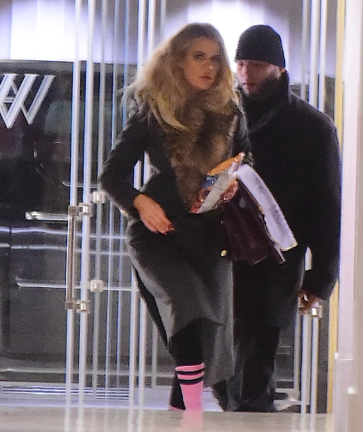 Todavía no se alistaban para el gran evento.