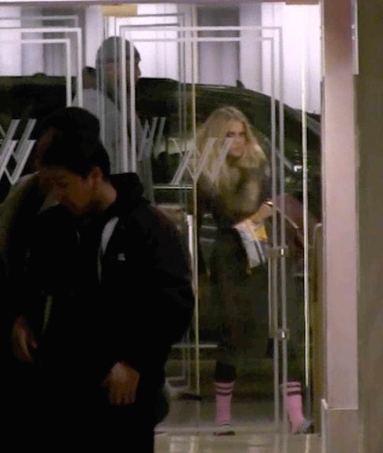 Llegaron juntos al hotel.