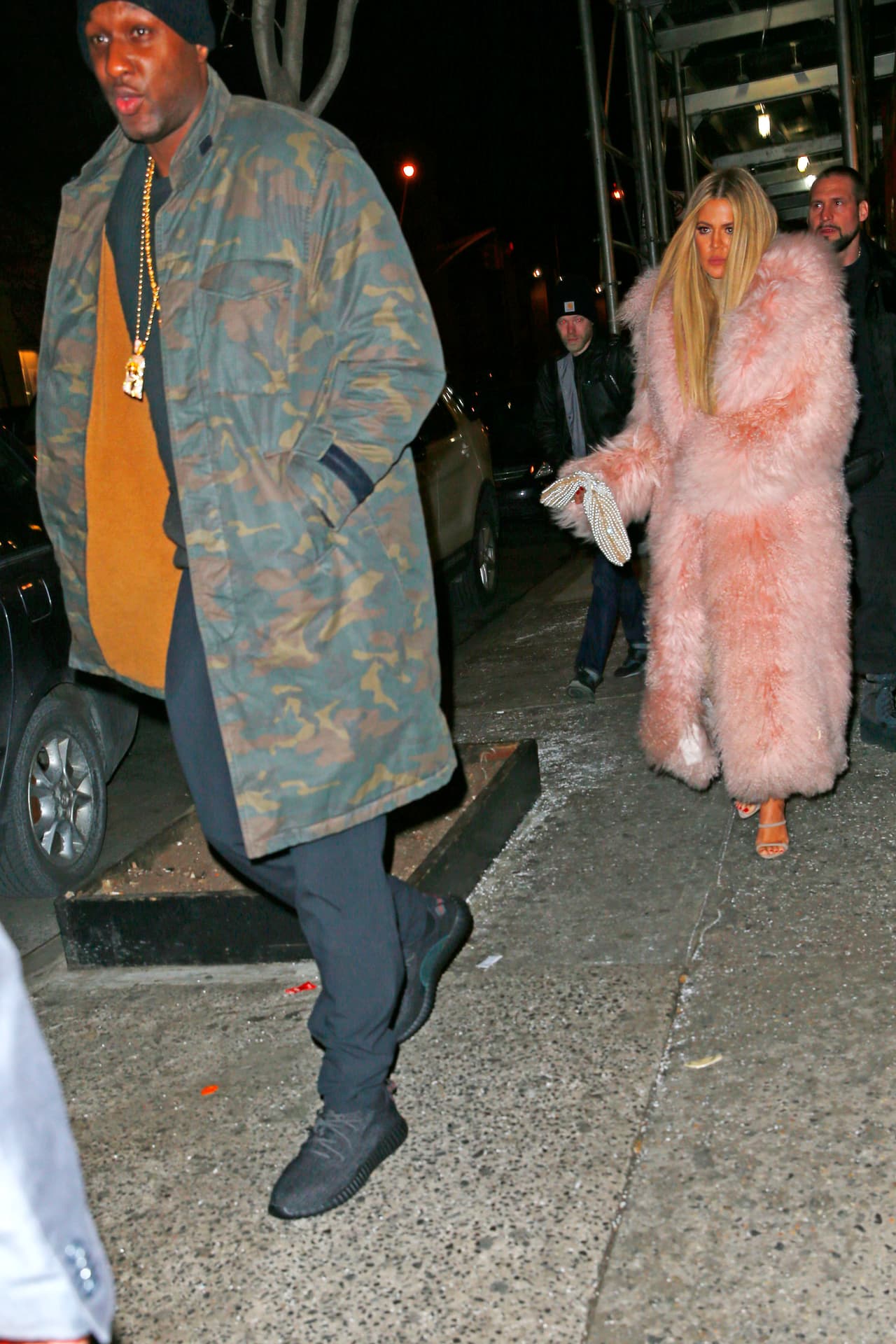 Fue un agradable reencuentro entre la ex pareja.