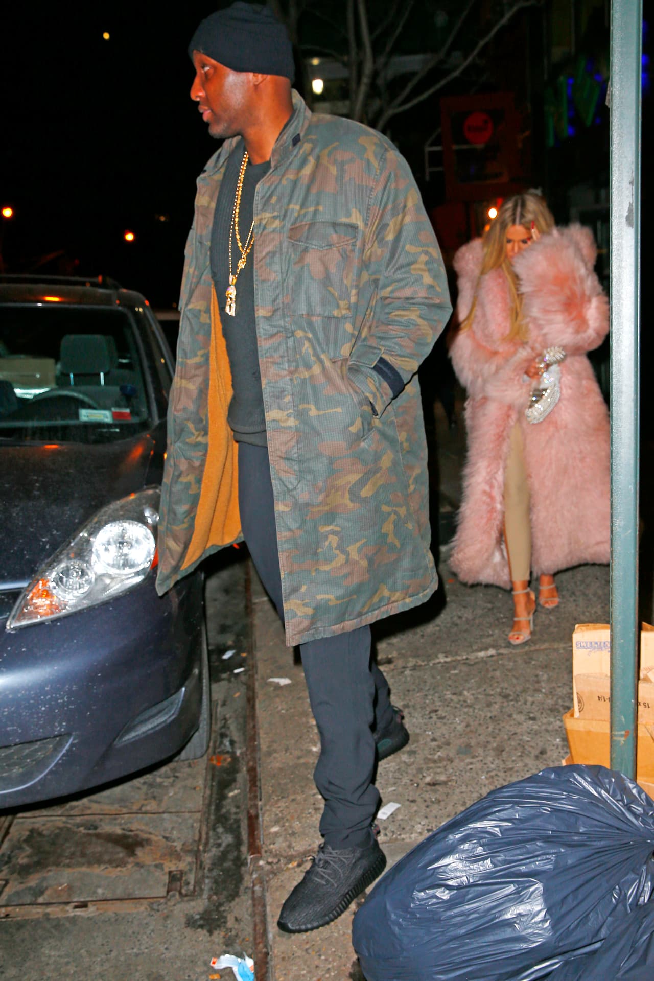 Así los captaron después del evento.