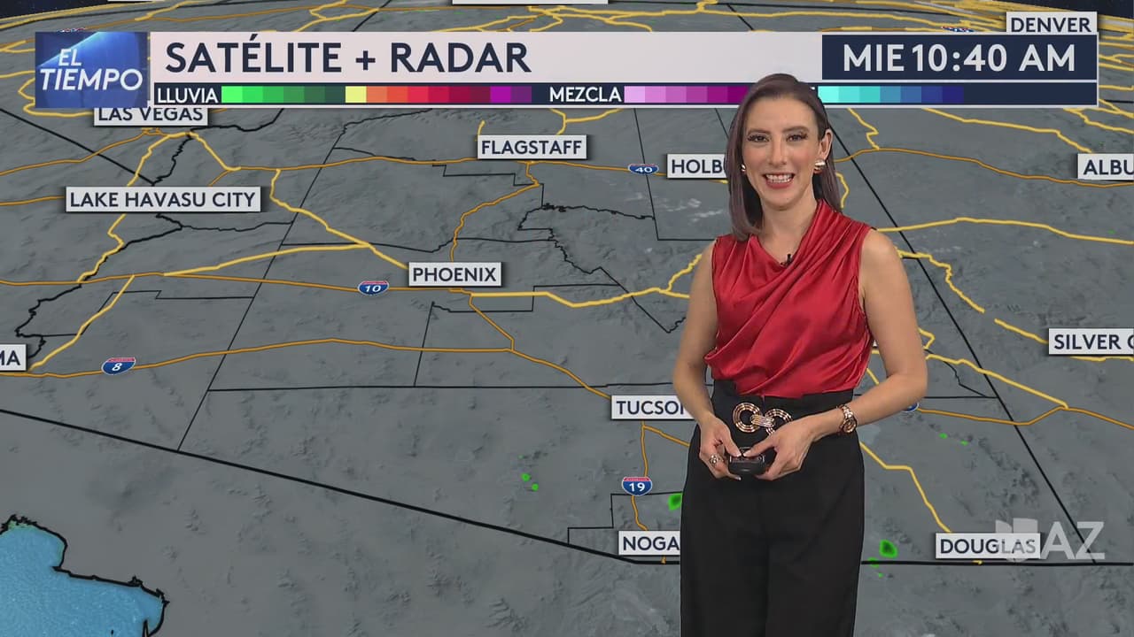 Miércoles despejado con aumento de temperaturas se pronostica para este miércoles en Arizona