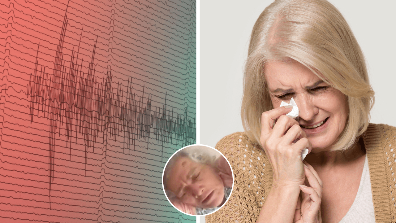 Abuelita pide que la abandonen en temblor y se hace viral en TikTok: "¡Déjenme, ya me morí!"