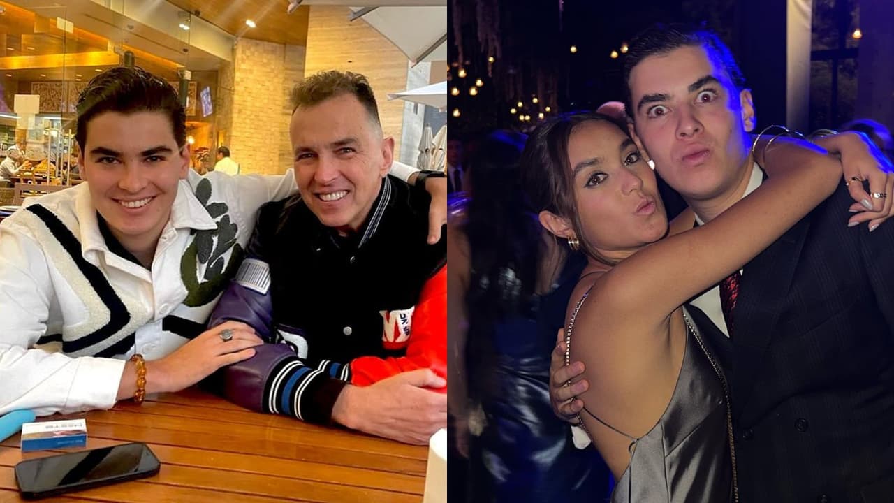 Rafael y Valeria son los dos hijos del actor mexicano.