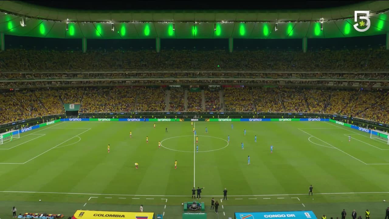 ¡Inicia la transmisión! Colombia vs. RD Congo, en vivo aquí