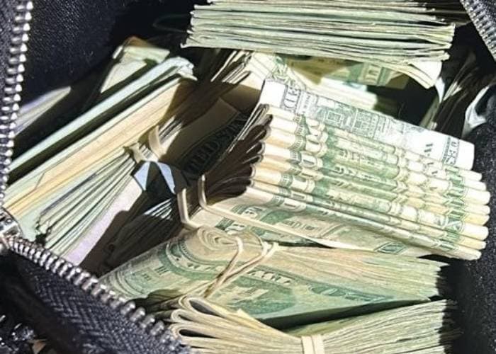 La agencia antidrogas aseguró más de $18 millones y medio en dinero en efectivo.