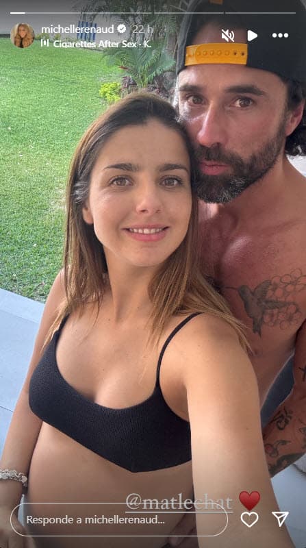 Michelle Renaud y Matías Novoa.