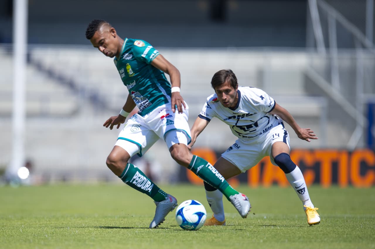 Ángel Mena tuvo que aparecer para que el León volviera a ganar y asegurara tres puntos que los ponen en la pelea por el repechaje de manera momentánea. Pumas hila cinco partidos sin poder ver la victoria, de los cuales cuatro han sido derrotas.