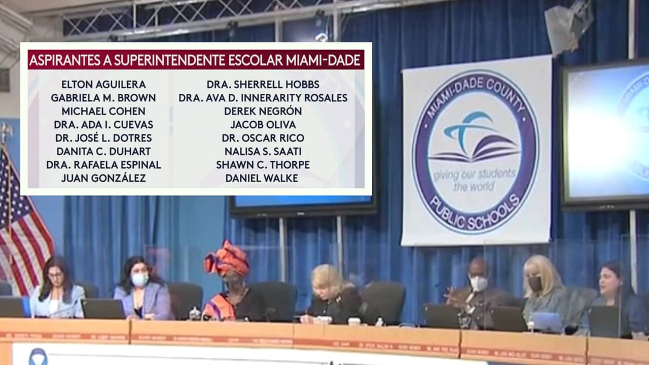 Ya se conoce la lista de los 16 aspirantes a superintendente escolar de Miami-Dade: ¿qué sigue en el proceso?