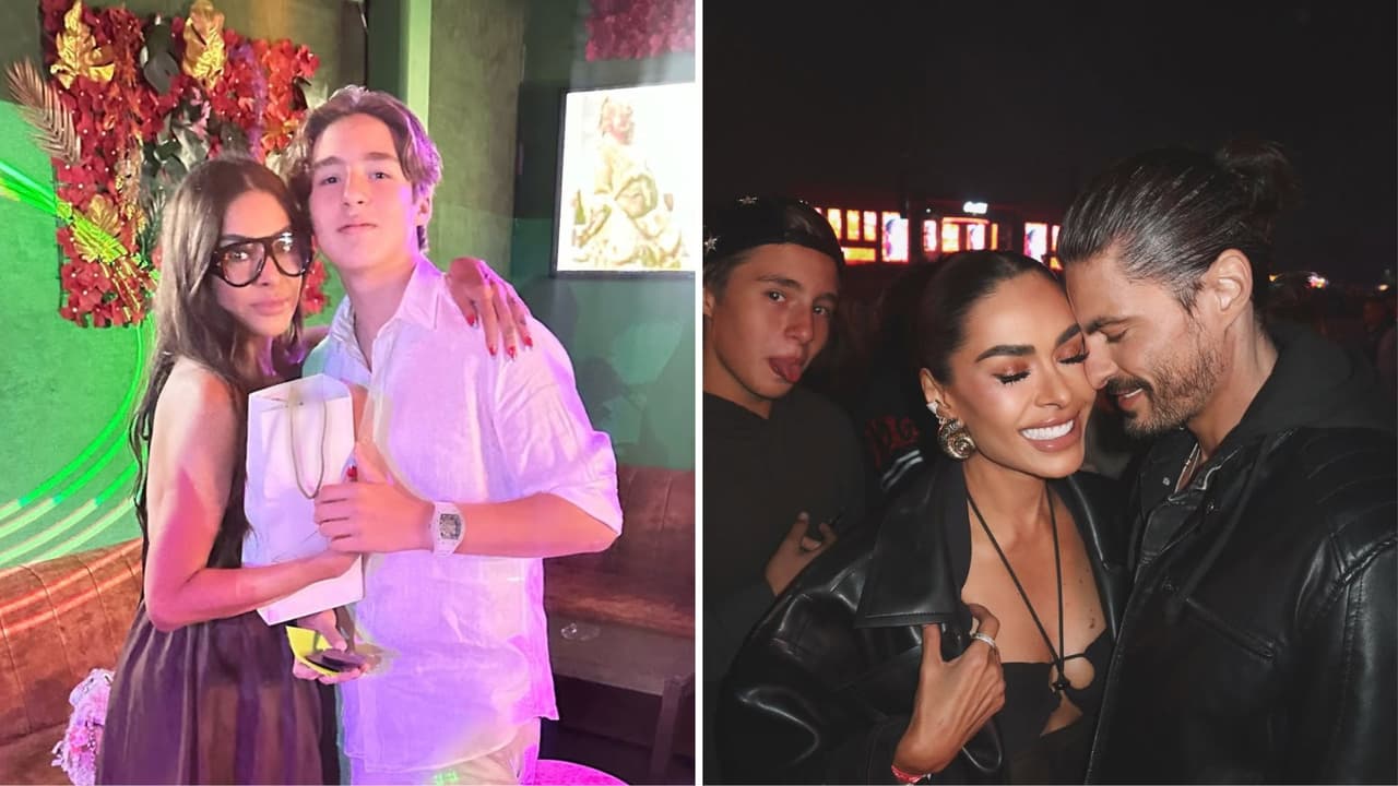 Hijo de Galilea Montijo opina del novio de la conductora: “Me llevo muy bien con él”