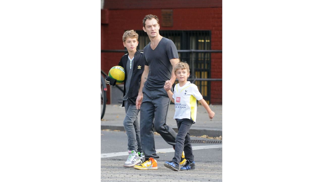 Jude Law y sus hijos