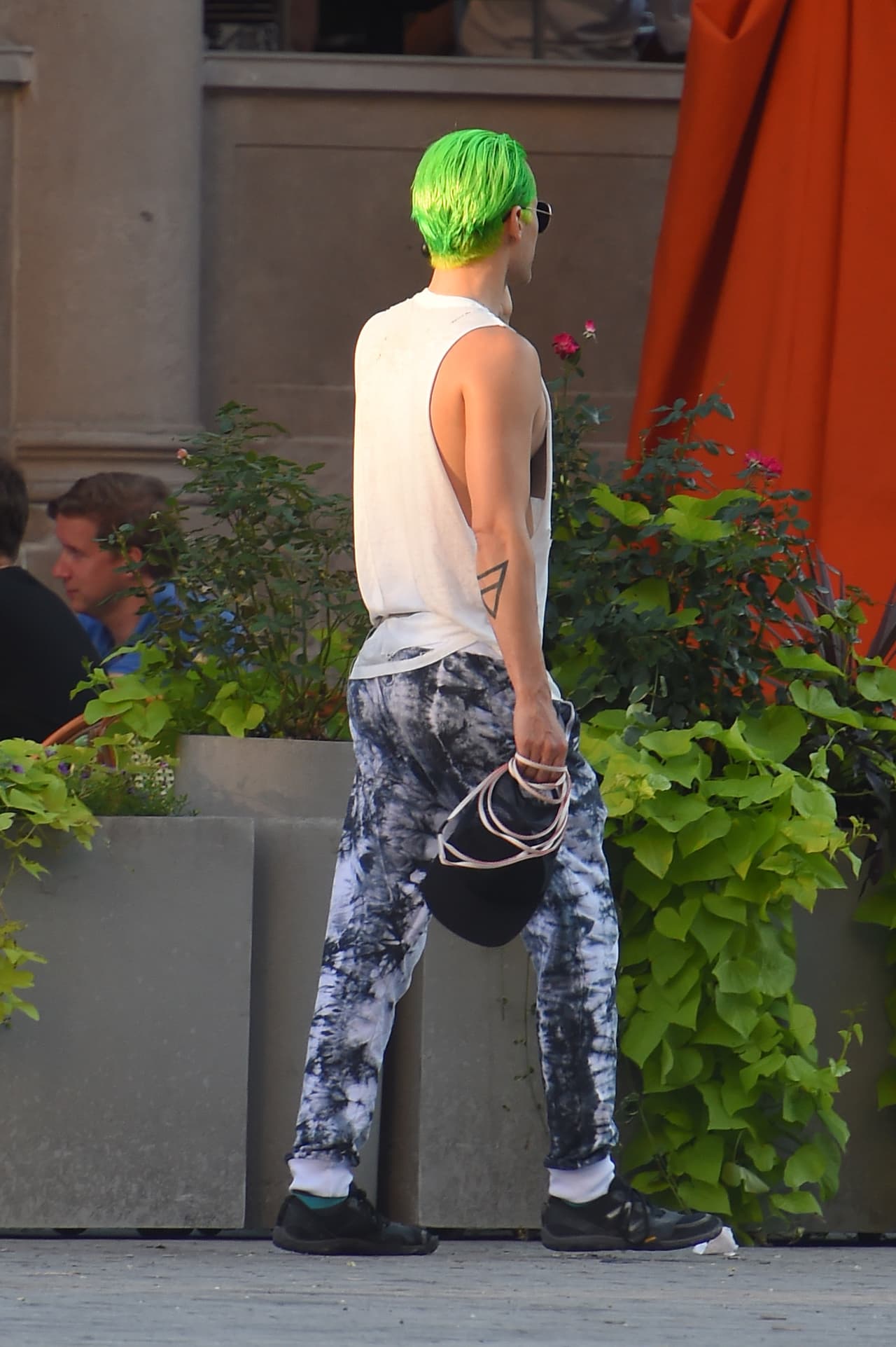 Pues cuando estuvo en Toronto, Leto hizo cosas parecidas.