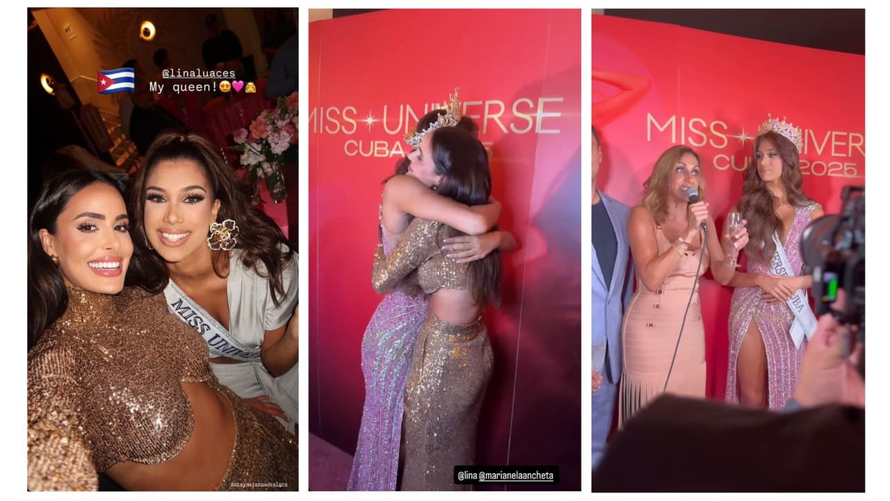 Así fue el encuentro entre Lina Luaces y Marianela Ancheta.