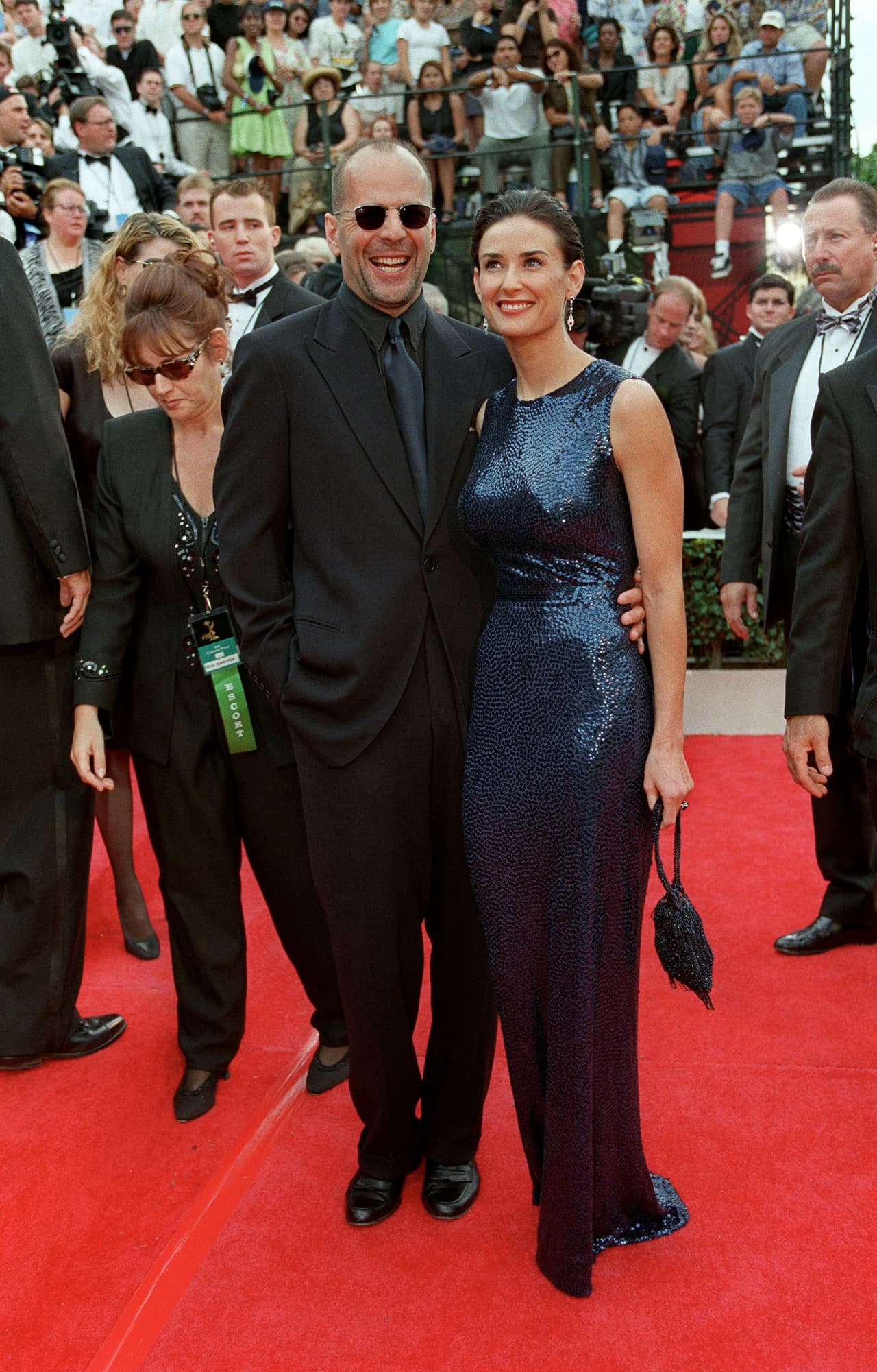 Bruce Willis y Demi Moore