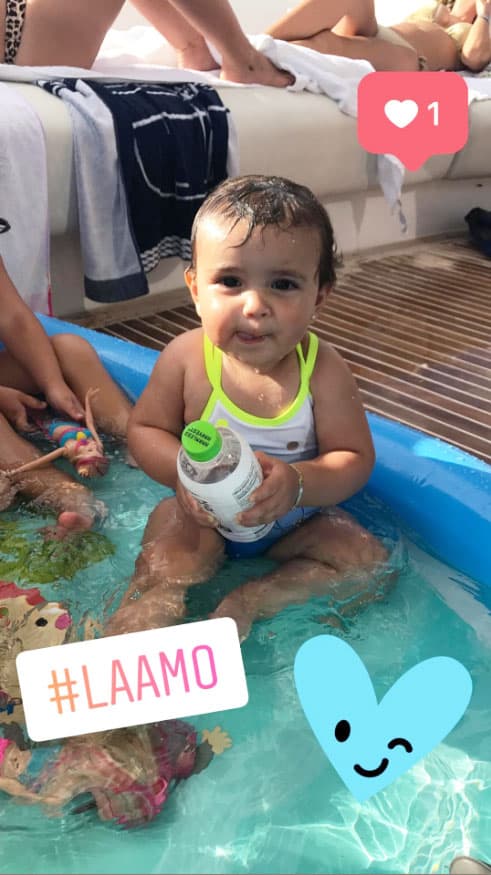 <b>Renata es la más pequeña</b> y es quien derrite a toda la familia con su ternura.