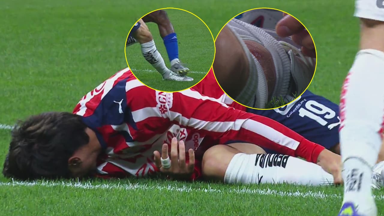 Cruz Azul vs. Chivas: primera polémica, era tarjeta roja la falta de Ebere sobre Campillo