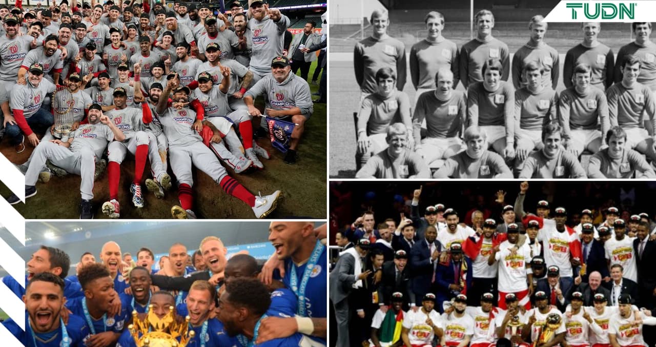 Los equipos cenicienta del deporte