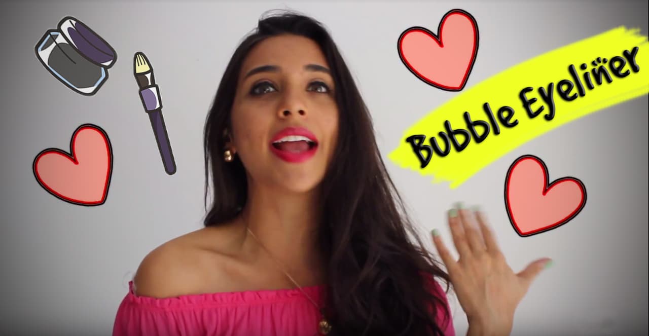 Bubble Eyeliner, la nueva moda del delineado de ojos imperfecto