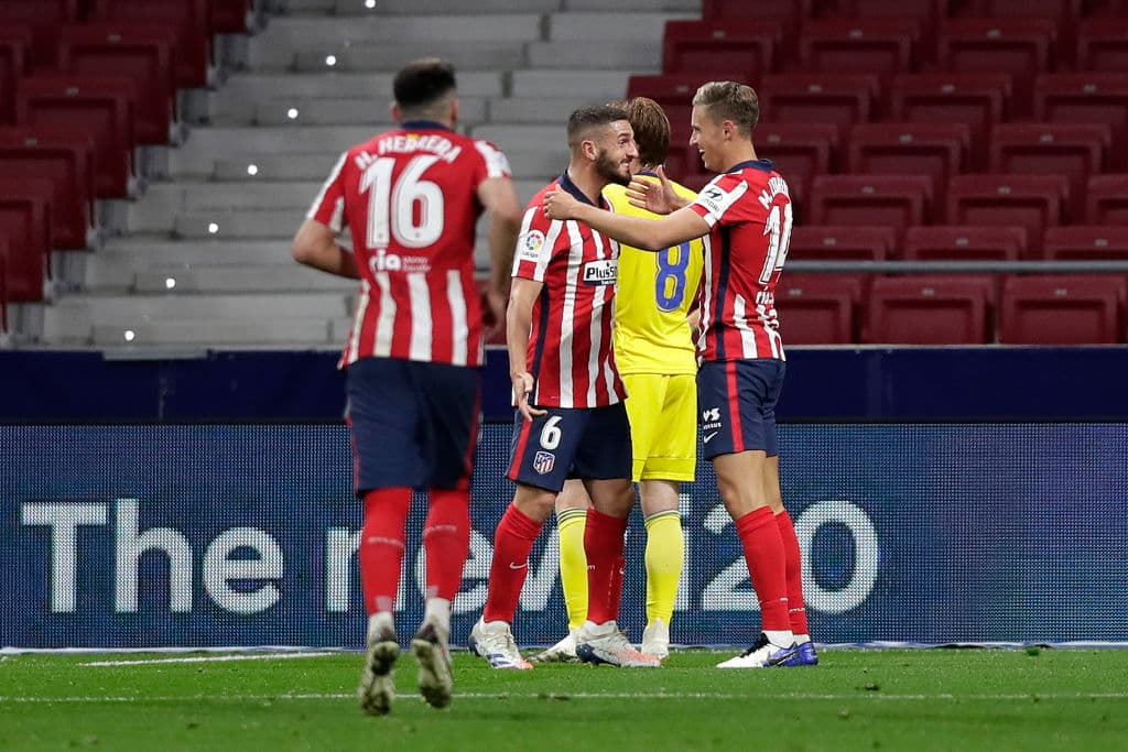 Con goles de Joao Félix, Llorente y Suárez, lo del Cholo se quedaron con los tres puntos; ‘Choco’ Lozano salió al 61’. | Joao Félix (8’, 90’) abrió y cerró la cuenta. Llorente (22’) y Suárez (51’) también marcaron. Héctor Herrera Salió al 62’.