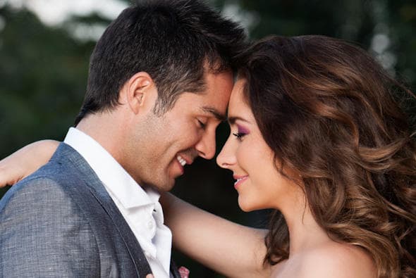 Definitivamente se notaba en la telenovela pues sus besos eran de lo más candentes.