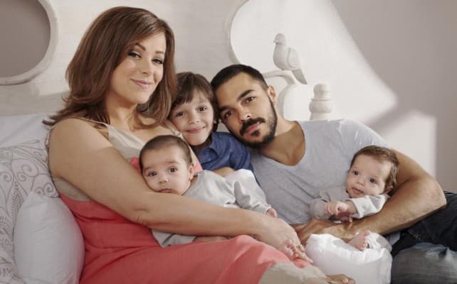 Al igual que su madre, Shalim también tuvo mellizos. Evan Gabriel y Nicolás Gerardo son los hijos más chicos de Shalim Ortiz y Lesley Ann Machado. Liam Michel, el mayor, ya tiene 6 años.